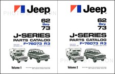 Libro Parti Jeep Gladiator Truck E Wagoneer 1962-1973 J100-J300 J2000-J4000
