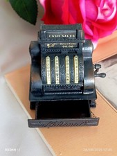 Collezione Temperamatite Vintage Registratore Cassa Metallo Idea Regalo Cimeli 