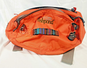 Fishpond Fly Fishing Waist Pack Orange Nylon