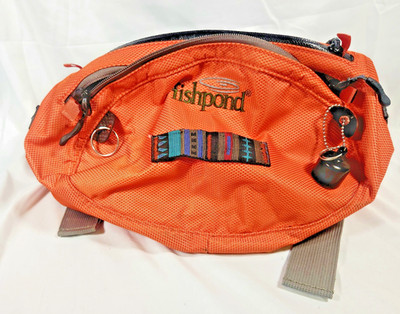Fishpond Fly Fishing Waist Pack Orange Nylon