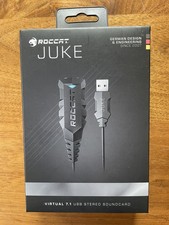 New ROCCAT Juke Virtual 7.1 USB 2.0 Stereo Stick Soundcard 3.5mm In/Out