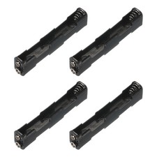 4 x Battery Holder Boxes 4 x AA 4 Slots ON/OFF Switch 9V Buckle for AA-Battery