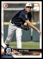 2018 Bowman Draft Alex Faedo Detroit Tigers #BD-41