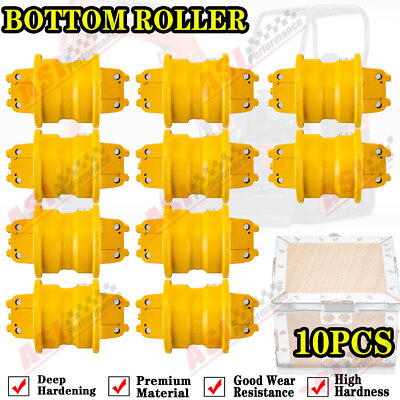 10Pcs Bottom Roller for Mitsubishi BD2F BD2G BD2H BD2J Track Roller  ,HOT!