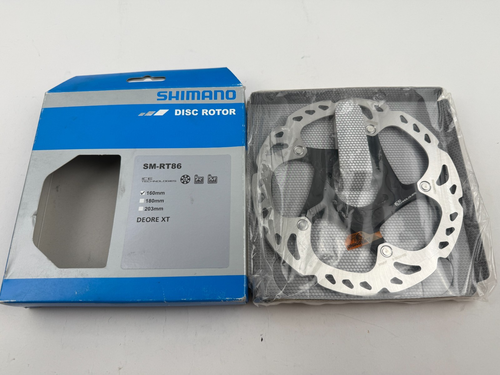 Shimano Deore XT SM-RT86 Disc Brake Rotor 160mm 6 Bolt Ice Tech