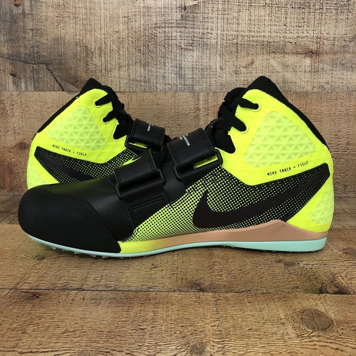 Nike Zoom Javelin Elite 3 Mens Size 8.5 Black Volt Track  display picture 2