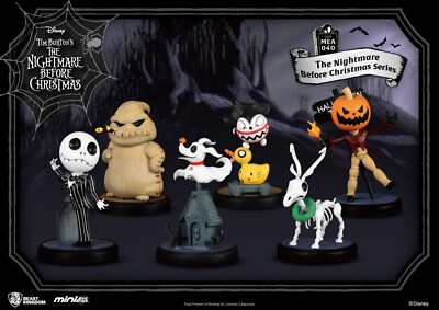 Beast Kingdom Mini Egg Attack: The Nightmare Before Christmas (Set of 6) (MEA-04