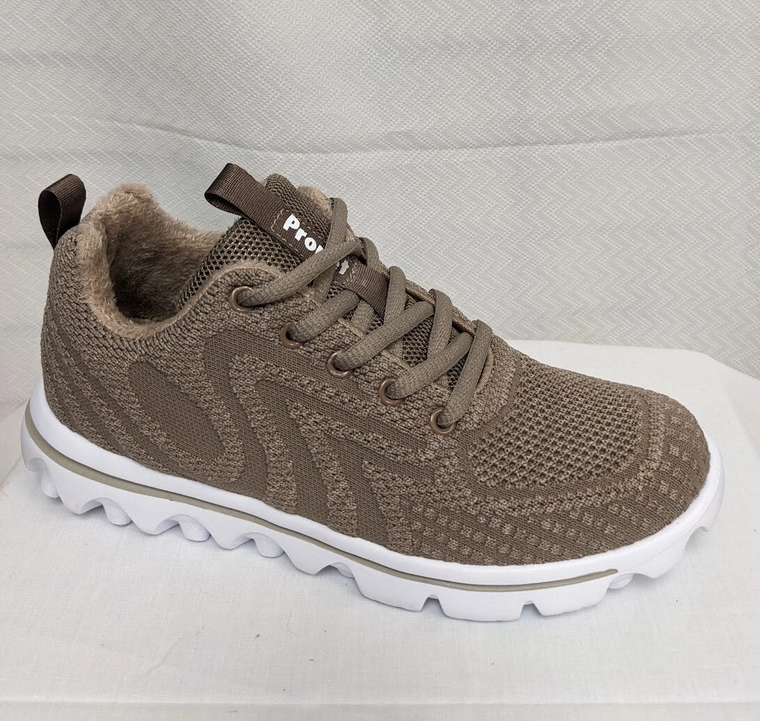 PROPET WAT132M TRAVELACTIV ALLAY GUNSMOKE (BEIGE) LIGHTWEIGHT SNEAKER 5 M