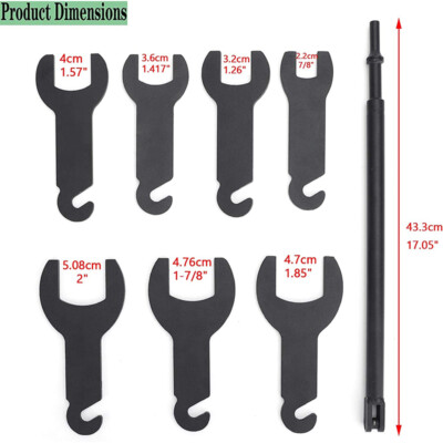 43300 Pneumatic Fan Clutch Wrench Removal Tool Kit Fit for Ford/GM