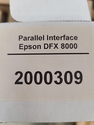 Epson Dfx 8000 Parallel Interface 2000309