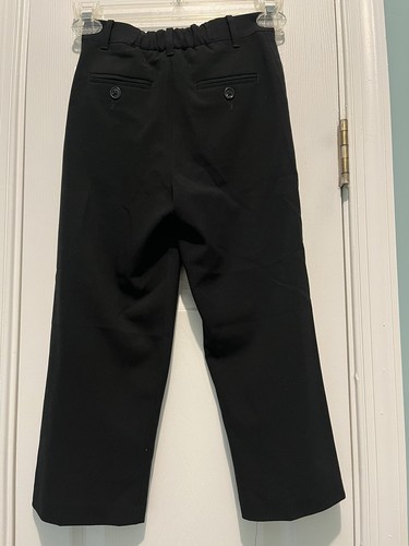 CALVIN KLEIN BOYS BLACK DRESS PANTS SIZE 5 REGULAR - Picture 2 of 2
