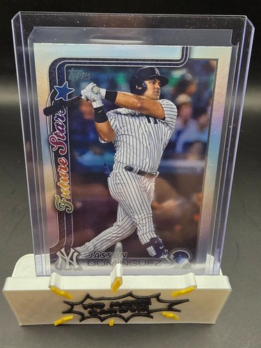 2025 Topps Series 2 Jasson Dominguez Rainbow Foil