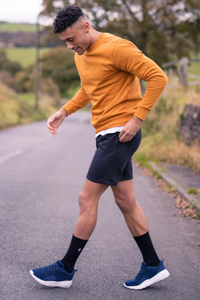 Calcetines deportivos acolchados de bambú Pringle para hombre exclusivos de SOCKSHOP en paquete de 3 pares Foto 4 de 4