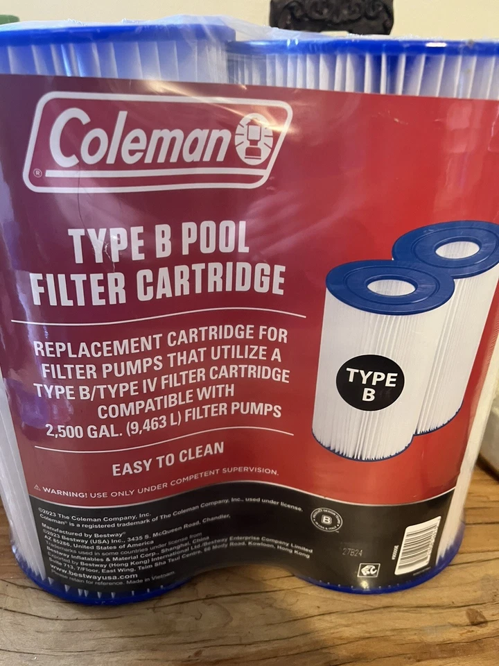 Coleman Type BIV Pool Filter Cartridge - 2 Pack - Image 4 of 4