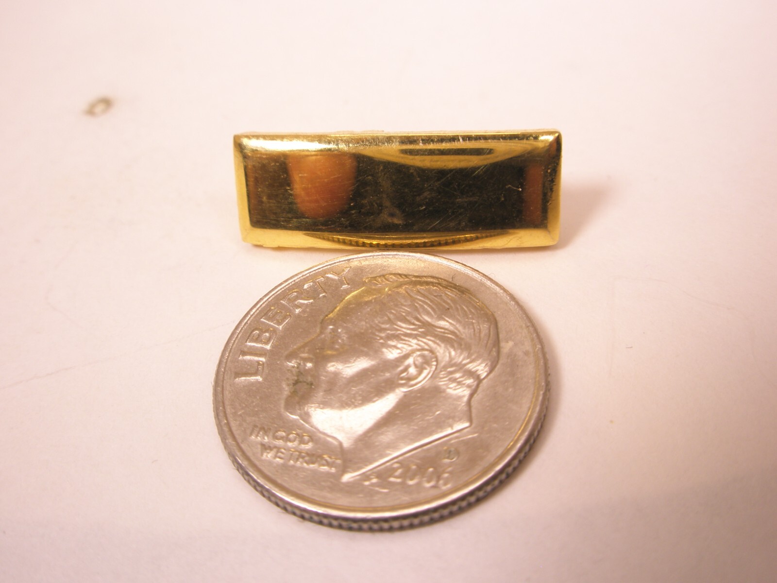 2nd-lieutenant-bar-rank-insignia-vintage-pin-collar-gem