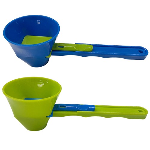Measuring Spoon Funnel Multi-Function Kitchen Funnel Scooper for Protein Powder - Picture 2 of 15