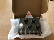 mini 4-way audio mixer Stereo 4-in-1-out AUX, Passive 3.5mm line levels control