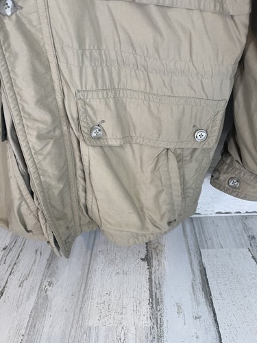 Giacca Uomo Vintage LL Bean Parka Khaki Gore-Tex Large - Foto 3 di 24