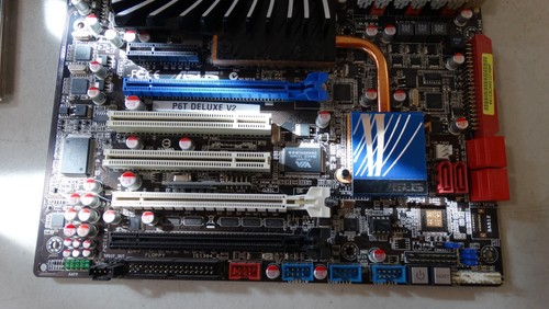 Asus Computer Motherboard Model PT6Deluxe V2 X5690 CPU 16GB G Skill Ram Gaming - Picture 5 of 13