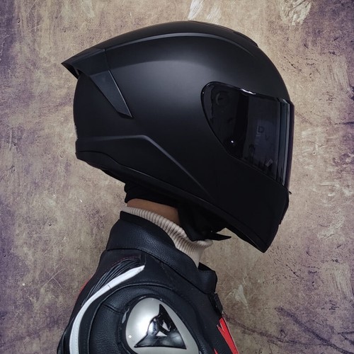 Full Face Racing Helmet with Double Visor | Winter Warm | Motorcycle Helmet - Picture 6 of 7
