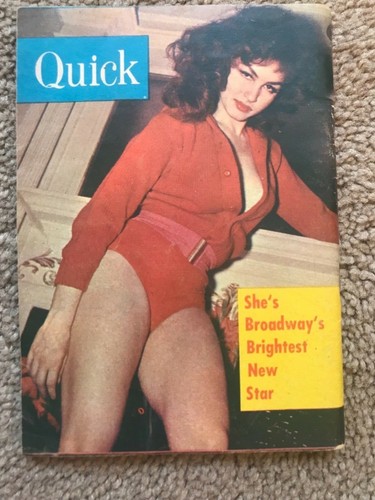 Quick Magazine Oktober Okt 1957 Männerzeitschrift: Sexpot, Risque, Marilyn Monroe - Bild 4 von 5