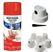 5 Spray NOZZLES for Rust-Oleum Painter's Touch 2X Ultra Cover Spray - NO CAN
