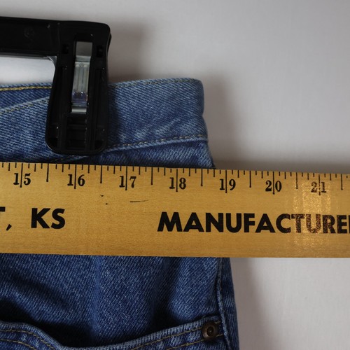Vintage LEE Jeans Mens 38x30 Bootcut Flare Medium - Picture 4 of 11