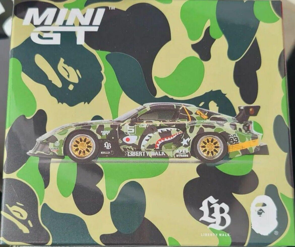 Tokyo Auto Salon 2025 MINI GT BAPE LBWK Mazda RX-7 LB Super Tokyo Auto Salon 2025 MINI GT BAPE LBWK Mazda RX-7 LB Super