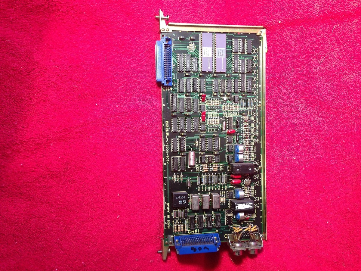 Fanuc 6 PC Board Additional Axis Inductosyn ABC