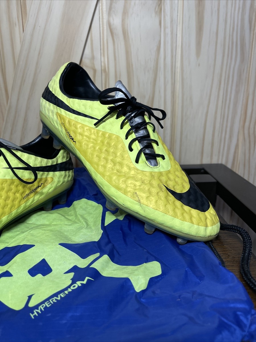 Nike HypervenomFG26.5cmサッカーシューズ イエロー/ブルー Nike