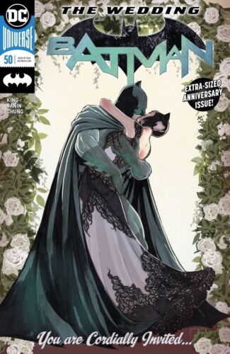 BATMAN #50 LEE ADAMS BLANK SKETCH VARIANT SET OF 4 Catwoman wedding 2018 NM- NM - Picture 2 of 5