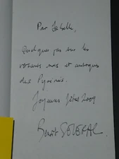 Benoît SÉVERAC - Livre avec dédicace autographe signée