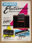 1988 Wal-Mart Electronics Soundesign Stereo Nintendo NES vintage print Ad