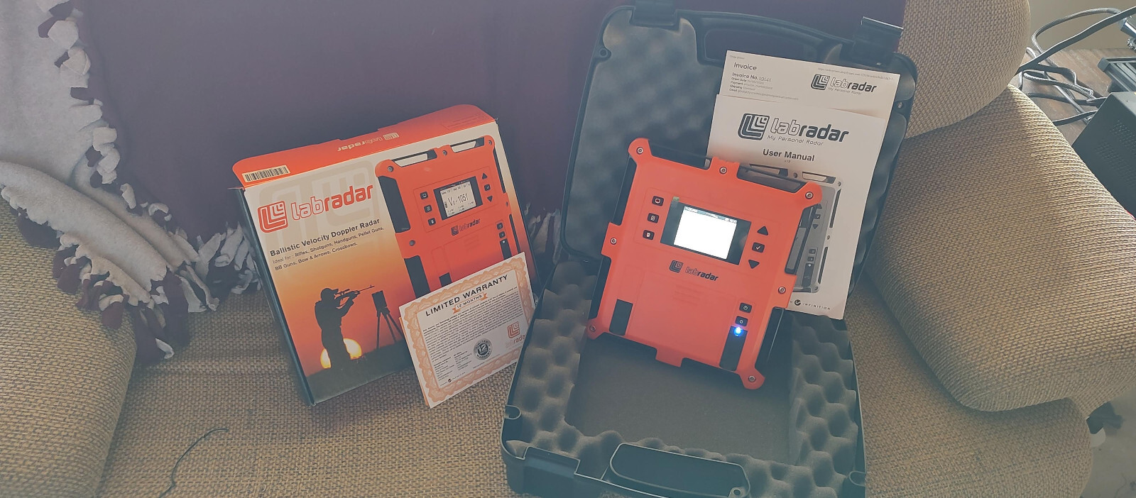 Labradar Doppler Chronograph with Hard Case eBay