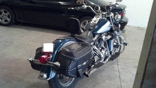 Fixed Position Driver's Backrest for 1993-2006 Harley Davidson Fat Boy Heritage - Picture 17 of 19
