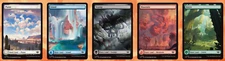 Outlaws of Thunder Junction Full Art Land Set Magic the Gathering MTG