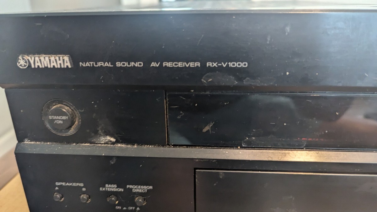 Yamaha Natural Sound RX-V1000 5.1 AV Receiver | eBay