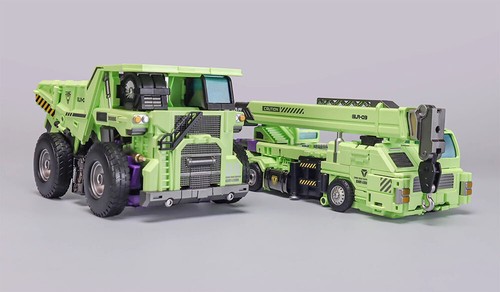 Mecha Invasion Giant Legion GLA-03&04 Hook Long Haul Devastator Set B Figure - Picture 2 of 15