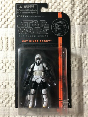 Star Wars -The Black Series-Orange Line #07 Biker Scout Inch  
