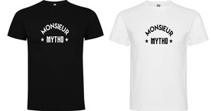 T Shirt Homme Monsieur Mytho Fun Drole Humour Lol Mdr Rigolo Anniversaire Cadeau Ebay