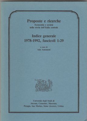 Lokalgeschichte Wirtschaft und Gesellschaft in der Geschichte Mittelitaliens Index 