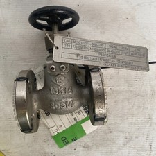 KS 1/2" Globe Valve Cl 150 Stainless Steel DN15 15mm Flanged KEYSUNG METAL