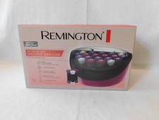 Remington Ionic Velvet Hot Rollers H-5600 Series 3 Sizes 20 Rollers with Clips