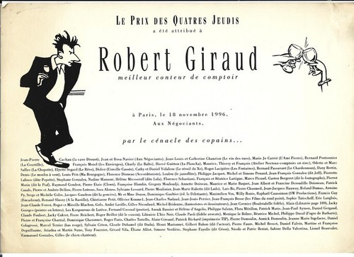 EO ROBERT GIRAUD + ROLAND TOPOR + 2 DÉDICACES + 31 PHOTOS : L'ARGOT DU BISTROT - Foto 4 di 4