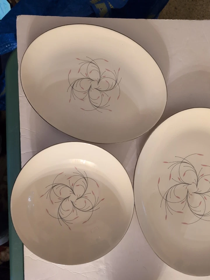 Platos capri Homer Laughlin Rhythm 4 piezas. Foto 2 de 4