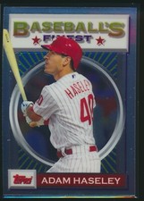 2020 Topps Baseball's Finest Flashbacks #150 Adam Haseley Phillies
