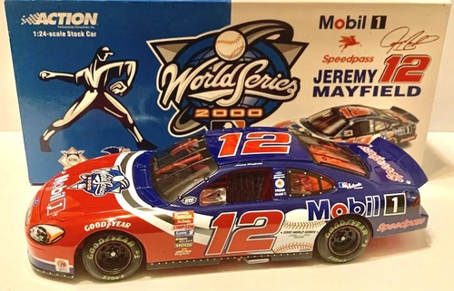 Jeremy Mayfield 2000 Action 1/24 #12 MOBIL 1 2000 MLB World Series Game