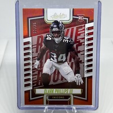 2023 Panini Absolute - Clark phillips III Orange  #195 Atlanta Falcons /75 (RC)