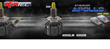 KIT H11 LED 2 PZ RIATEC MOD7888 HEADLIGHT  APOLLO 12/24 6000k 4000l  Lenticolari
