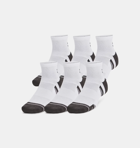 Under Armour Performance Tech Quarter Unisex 6 Pack - Picture 2 of 15